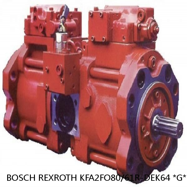 KFA2FO80/61R-DEK64 *G* BOSCH REXROTH KFA2FO HYDRAULIC PISTON PUMP #1 image